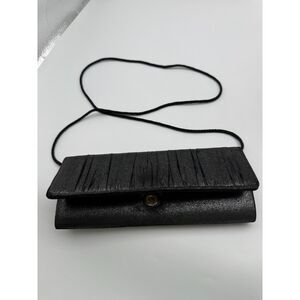 La Regale black clutch or shoulder bag